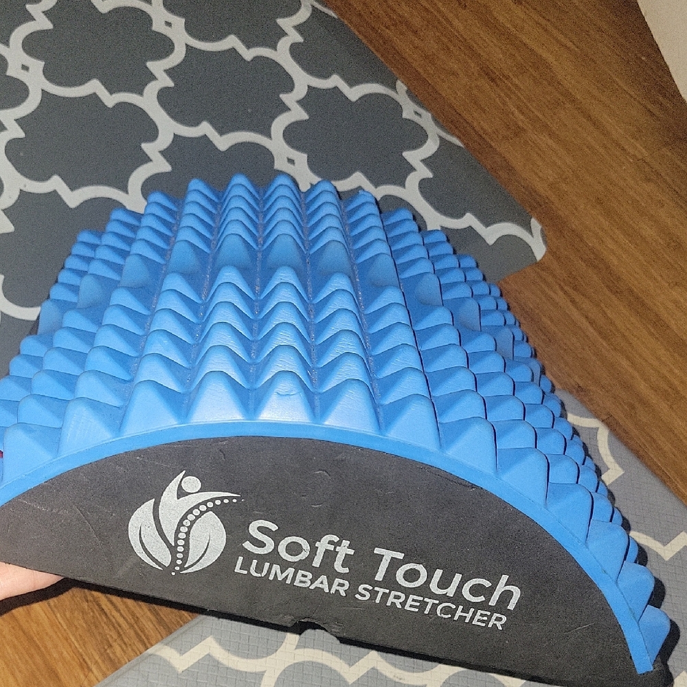 Soft Touch Blue Lumbar Stretcher